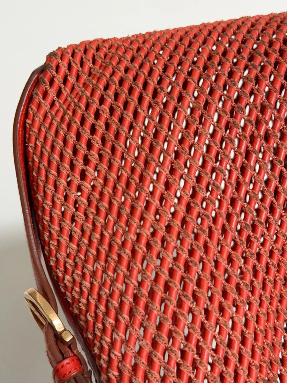 Salvatore Ferragamo Woven Leather Hobo Bag